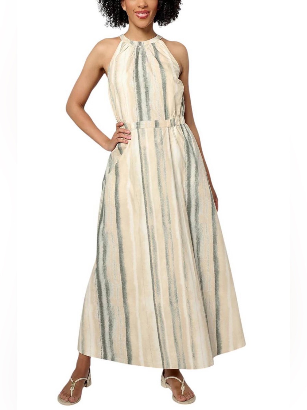Me by Jennie Garth Women's Cotton Clark Maxi Dress in size M